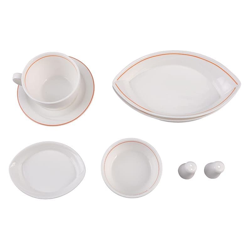 Bone Chinaware Leaf — inflight catering equipment by Aeroservey