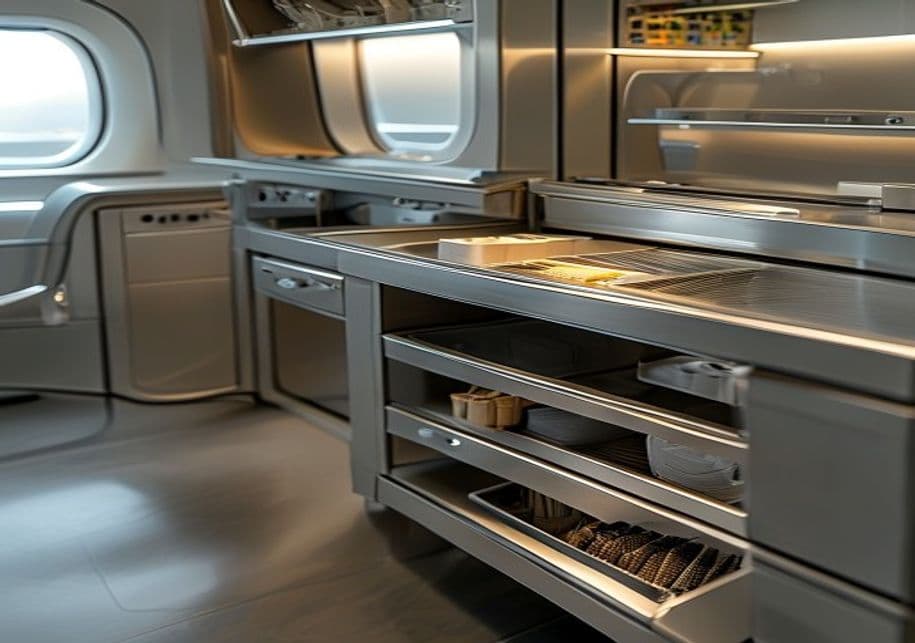 Galley Storage System — Aeroservey inflight application