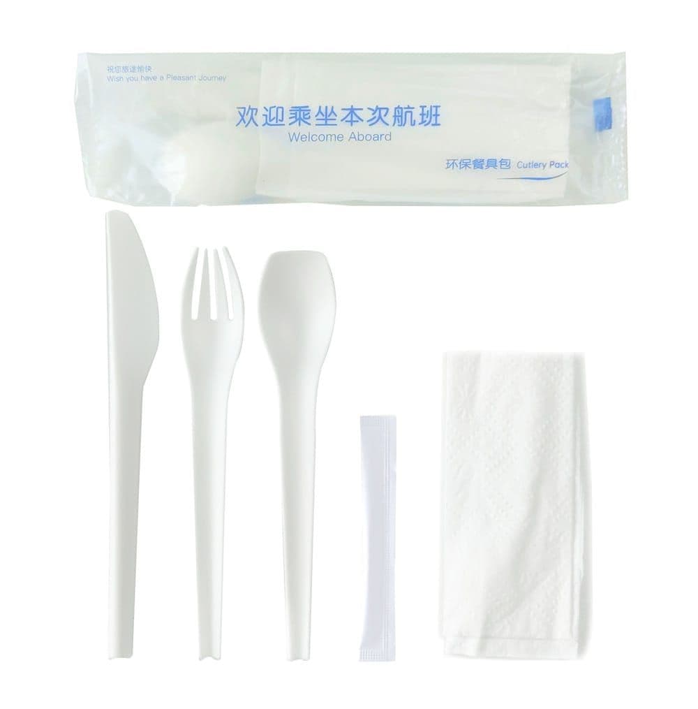 PLA Cutlery Pack Set — inflight catering equipment by Aeroservey